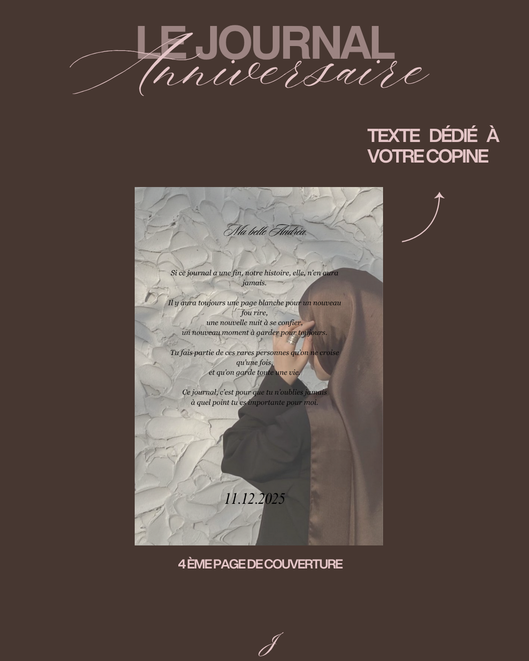 Journal d’anniversaire façon magazine