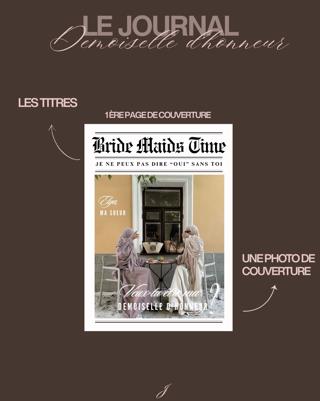 Journal à offrir à vos demoiselles d’honneur